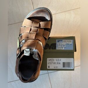 Teva Camden Nubuck Brown Sandals